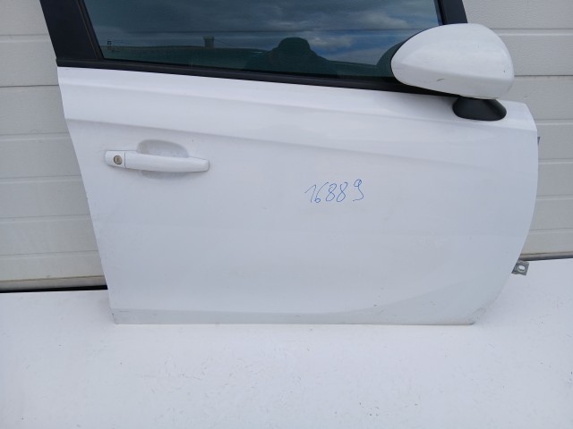 16889 Opel Corsa E Jobb első Ajtó Fehér