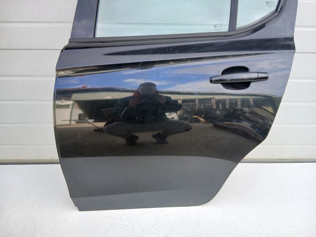 16891 Opel Corsa E Bal hátsó Ajtó Fekete Z22C