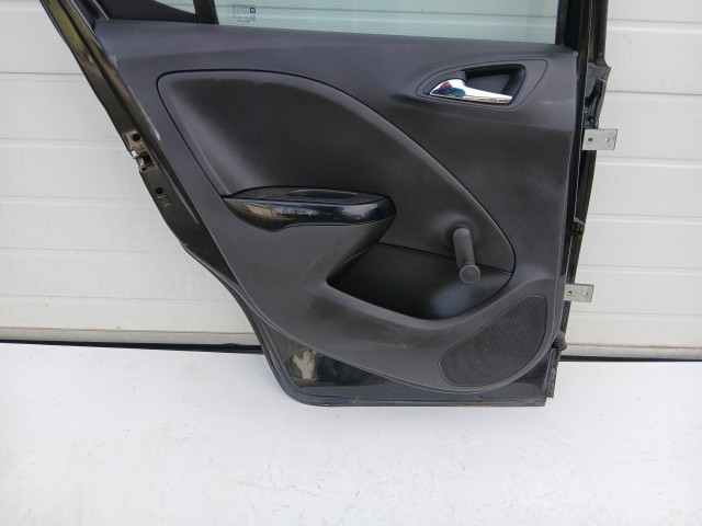 16891 Opel Corsa E Bal hátsó Ajtó Fekete Z22C