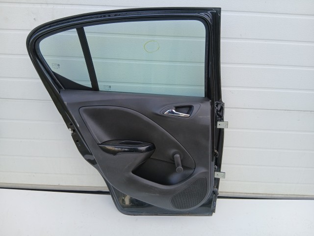 16891 Opel Corsa E Bal hátsó Ajtó Fekete Z22C