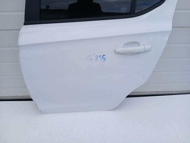 16895 Opel Corsa E Bal hátsó Ajtó Fehér y40r