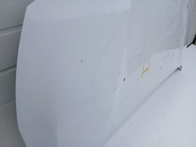 16896 Opel Astra K 2015-2021 Motorháztető Használt Fehér  