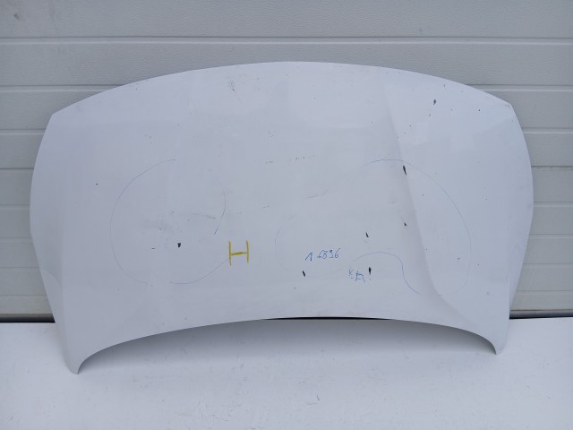 16896 Opel Astra K 2015-2021 Motorháztető Használt Fehér  