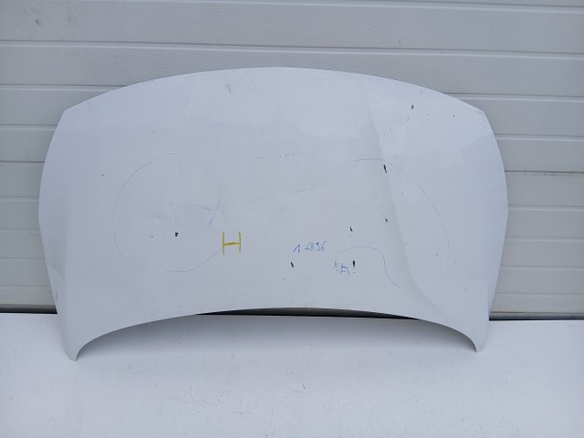 16896 Opel Astra K 2015-2021 Motorháztető Használt Fehér  