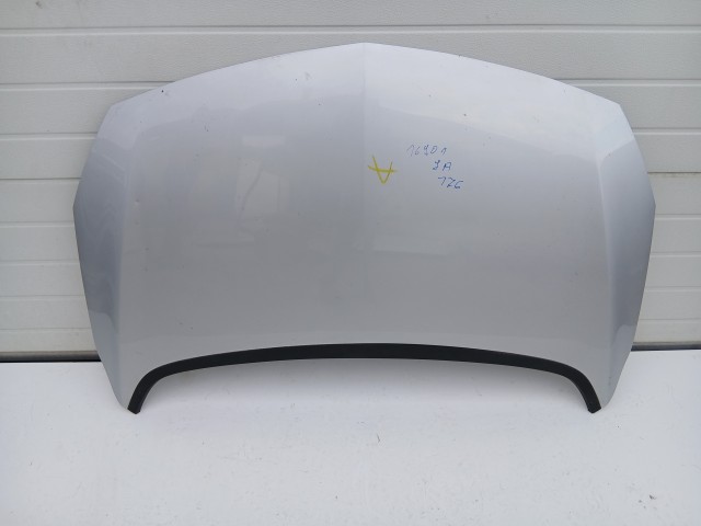 16901 Opel Astra J 2009-2015 Motorháztető Használt Ezüst Z176 