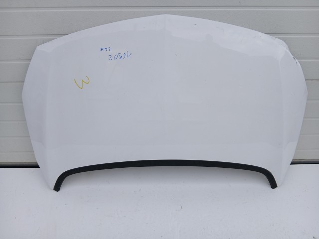 16902 Opel Astra J 2009-2015 Motorháztető Használt Fehér Z40r 