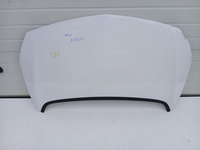 16902 Opel Astra J 2009-2015 Motorháztető Használt Fehér Z40r 