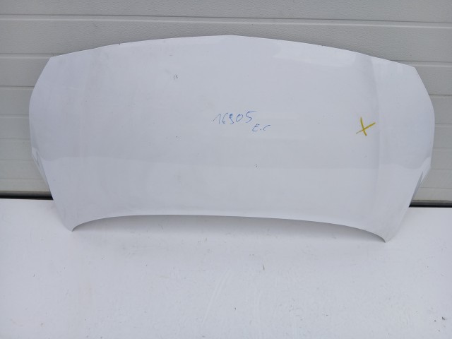 16905 Opel Corsa E 2014- 2014-2019 Motorháztető Fehér Z40R 