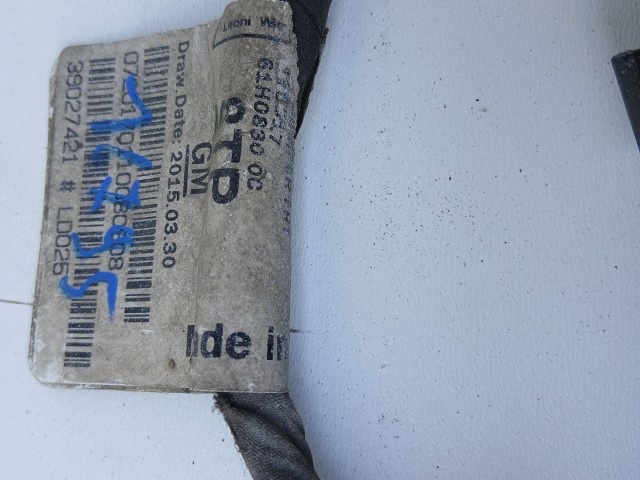 Opel Astra K lökháritó köteg