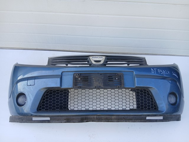 16788 Dacia Sandero I 2008-2013 első Lökhárító Kék