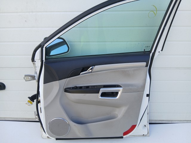 16910 Opel Antara 2006-2015 Jobb Első Ajtó Használt Fehér gyöngyház