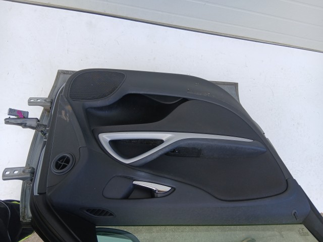 16918 Opel Zafira C 2011-2017 Bal első Ajtó Ezüst kekes Z179