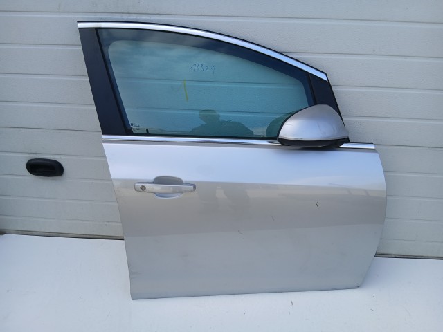 16921 Opel Astra J 2009-2015 Jobb első Ajtó Ezüst Z176
