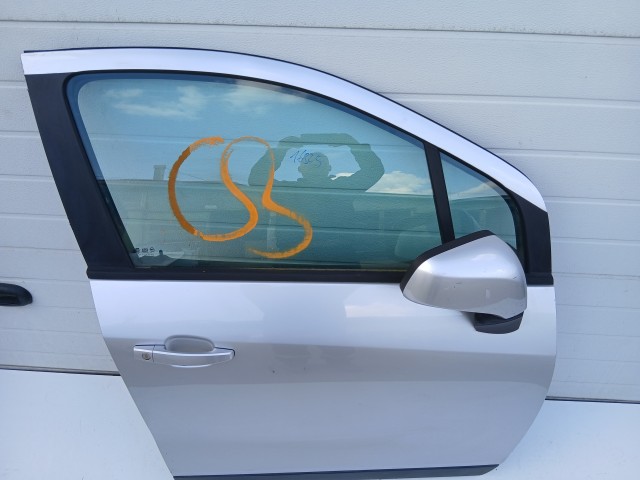 16925 Opel Mokka 2012-2019 Jobb első Ajtó Ezüst