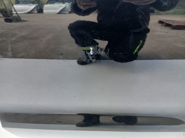 16928 Volkswagen Polo 6r 2009-2017 Bal hátsó Ajtó Fekete