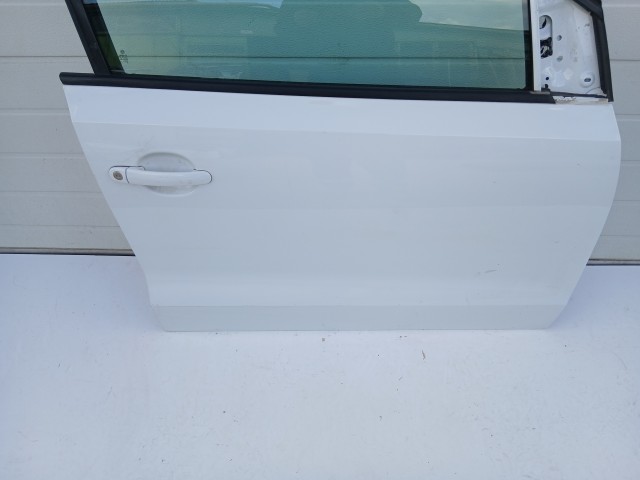 16931 Volkswagen Polo 6r 2009-2017 Jobb első Ajtó Fehér