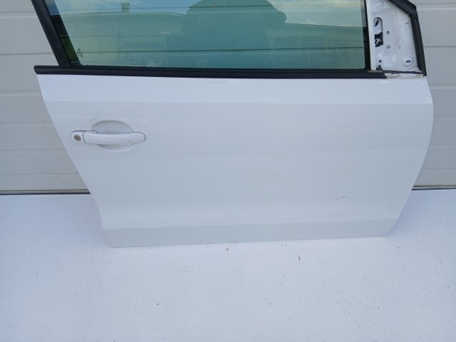 16931 Volkswagen Polo 6r 2009-2017 Jobb első Ajtó Fehér