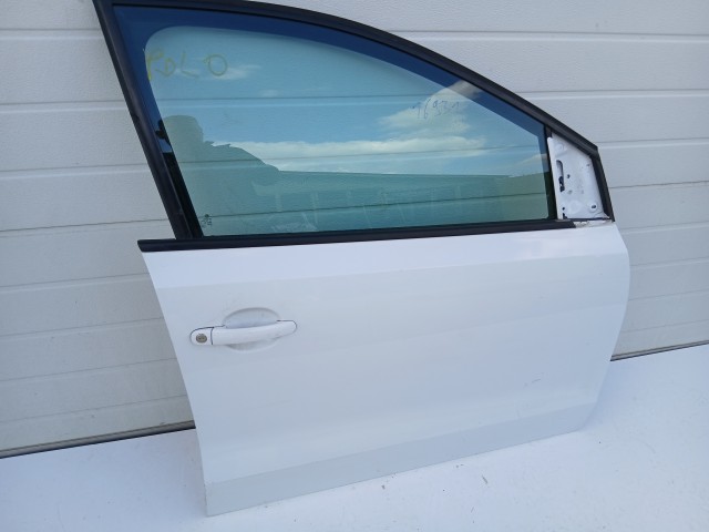 16931 Volkswagen Polo 6r 2009-2017 Jobb első Ajtó Fehér