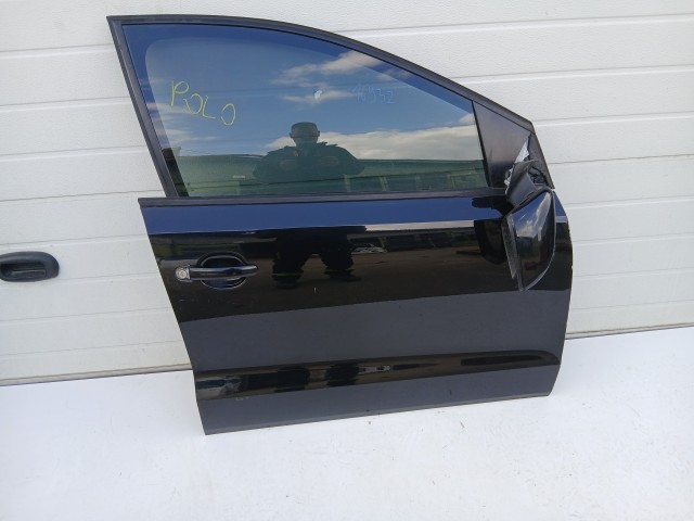 16932 Volkswagen Polo 6r 2009-2017 Jobb első Ajtó Fekete