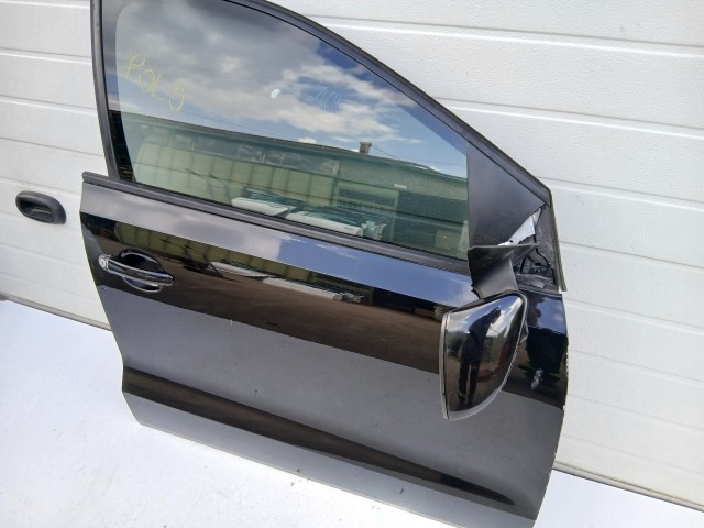 16932 Volkswagen Polo 6r 2009-2017 Jobb első Ajtó Fekete