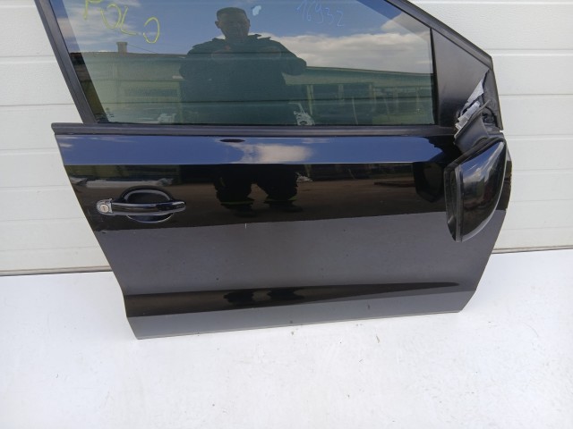 16932 Volkswagen Polo 6r 2009-2017 Jobb első Ajtó Fekete