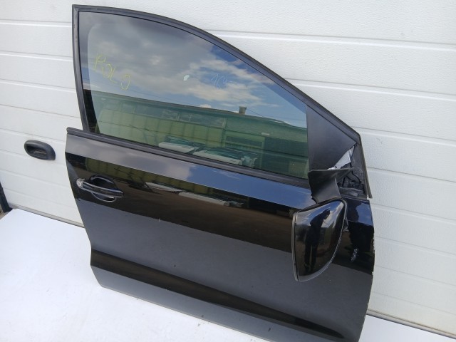 16932 Volkswagen Polo 6r 2009-2017 Jobb első Ajtó Fekete