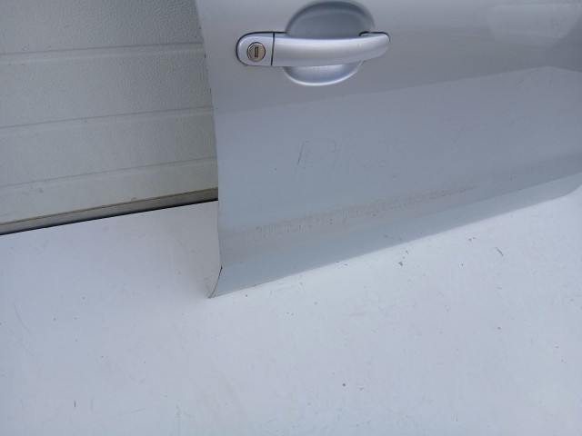 16933 Volkswagen Polo 6r 2009-2017 Jobb első Ajtó Ezüst La7w