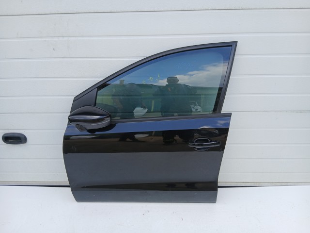 16936 Volkswagen Polo 6r 2009-2017 Bal első Ajtó Fekete