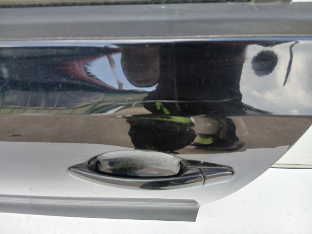 16936 Volkswagen Polo 6r 2009-2017 Bal első Ajtó Fekete