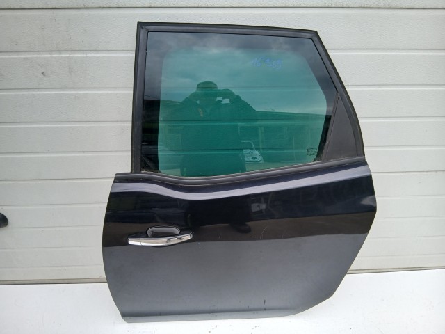 16939 Opel Meriva B 2010-2017 Bal hátsó Ajtó Fekete Z20r