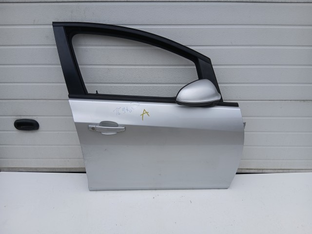 16940 Opel Astra J 2009-2015 Jobb első Ajtó Ezüst Z176