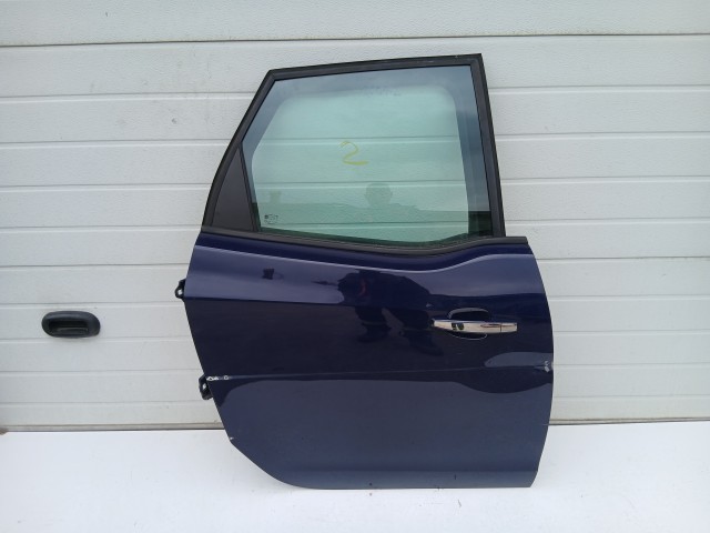 16942 Opel Meriva B 2010-2017 Jobb hátsó Ajtó Kék Z20z a képen látható sérüléssel
