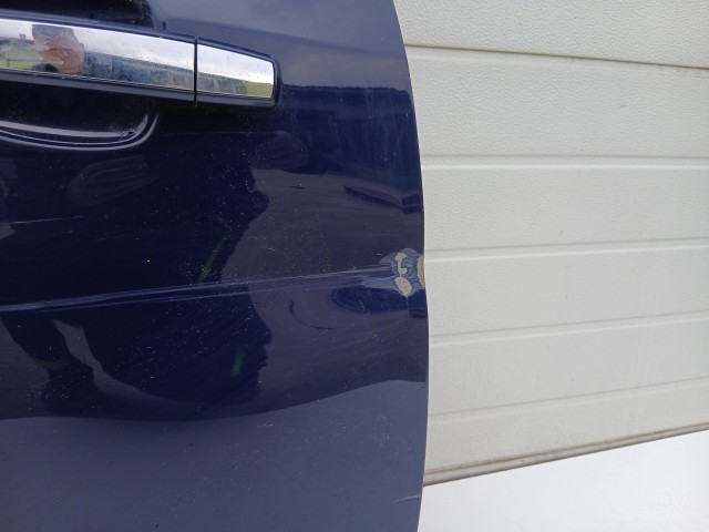 16942 Opel Meriva B 2010-2017 Jobb hátsó Ajtó Kék Z20z a képen látható sérüléssel