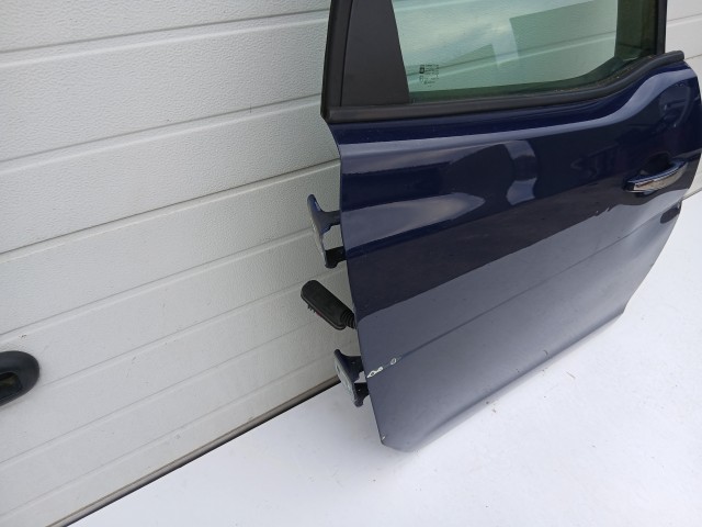 16942 Opel Meriva B 2010-2017 Jobb hátsó Ajtó Kék Z20z a képen látható sérüléssel