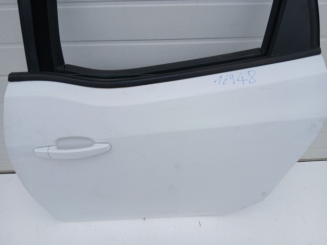 16948 Opel Meriva B 2010-2017 Bal hátsó Ajtó Fehér