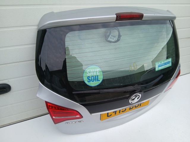 16959 Opel Meriva B 2010-2017 Csomagtérajtó Használt Z176 Ezüst