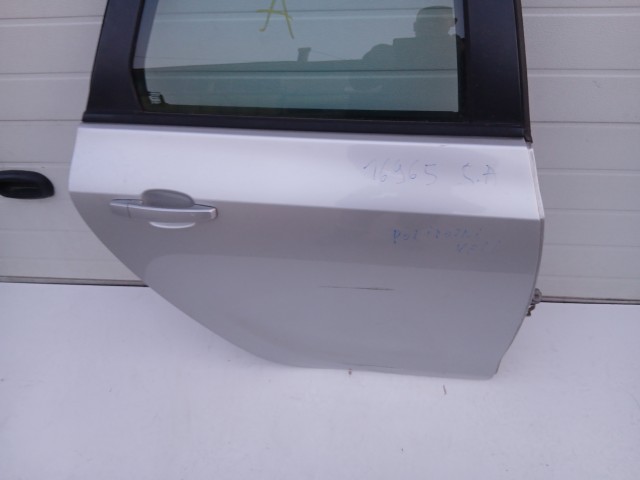 16965 Opel Astra J 2009-2015 Jobb hátsó Ajtó Ezüst Z176 5 ajtós