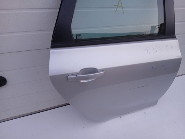 16965 Opel Astra J 2009-2015 Jobb hátsó Ajtó Ezüst Z176 5 ajtós