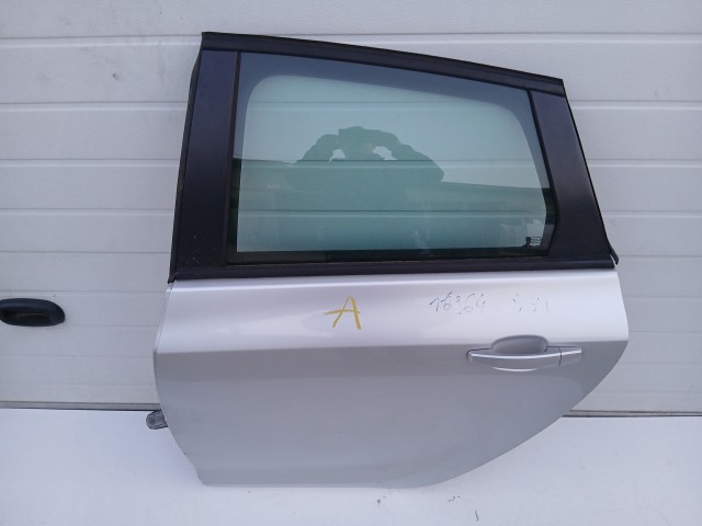 16964 Opel Astra J 2009-2015 Bal hátsó Ajtó Ezüst Z176 5 ajtós