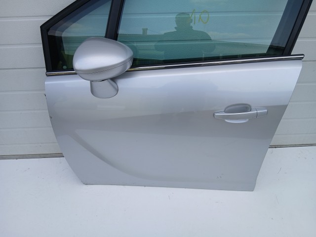 16968 Opel Meriva B 2010-2017 Bal első  Ajtó Ezüst Z176