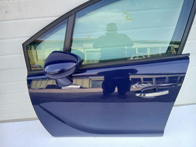 16969 Opel Meriva B 2010-2017 Bal első Ajtó Kék Z21z