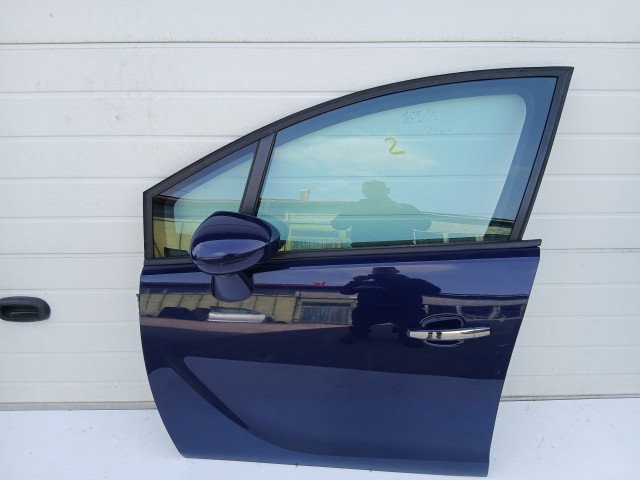 16969 Opel Meriva B 2010-2017 Bal első Ajtó Kék Z21z