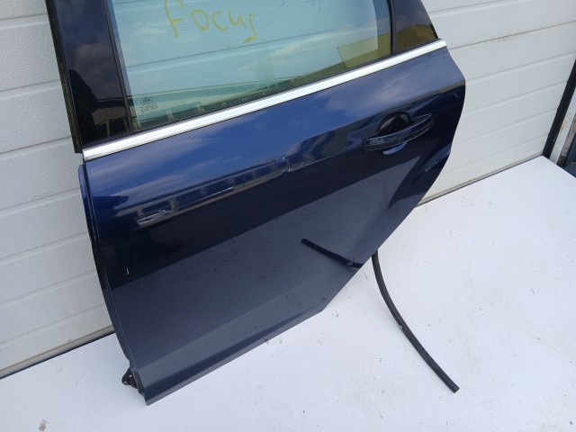 16984 Ford Focus Mk3 2011-2018 Bal hátsó Ajtó  Kék