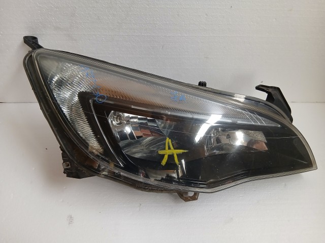 17000 Opel Astra J Jobb első Lámpa , Fényszóró Angol Jobbkormányos