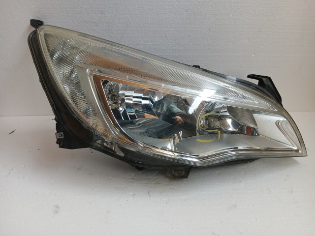 17019 Opel Astra J Jobb első Lámpa , Fényszóró  Angol Jobbkormányos