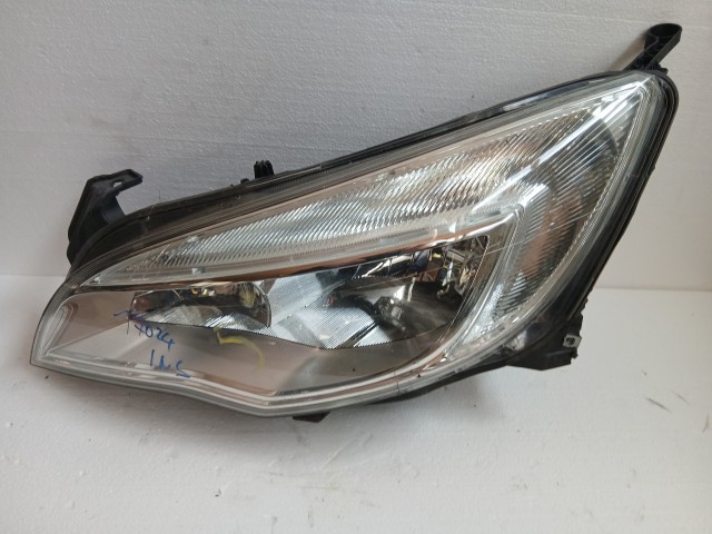 17024 Opel Astra J Bal első Lámpa , Fényszóró Angol Jobbkormányos