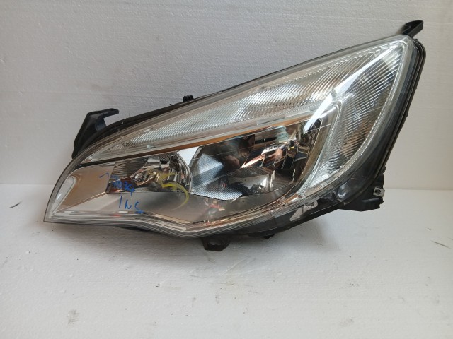 17024 Opel Astra J Bal első Lámpa , Fényszóró Angol Jobbkormányos