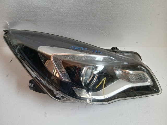 17021 Opel Insignia Facelift első Lámpa , Fényszóró Angol Jobbkormányos