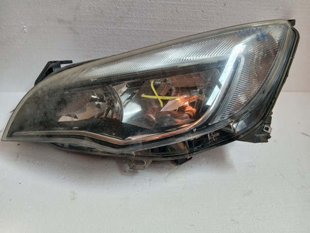 17025 Opel Astra J Bal első Lámpa , Fényszóró Angol Jobbkormányos