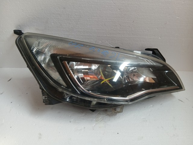 16027 Opel Astra J 2009-2015 Jobb első Lámpa , Fényszóró Angol Jobbkormányos